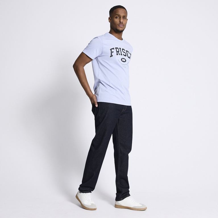 Printed tee "Bill" Blue 3